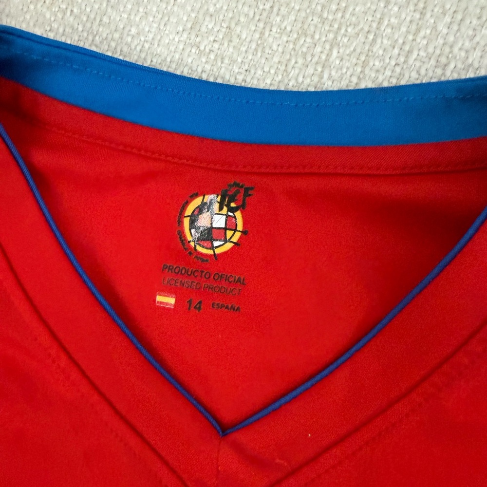 Spain National Team Red Kids Soccer Jersey - Unbranded - Picture 2 of 4